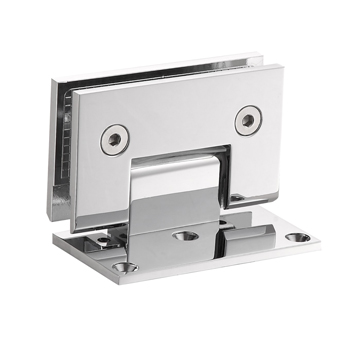 glass to wall hinge straight - offside